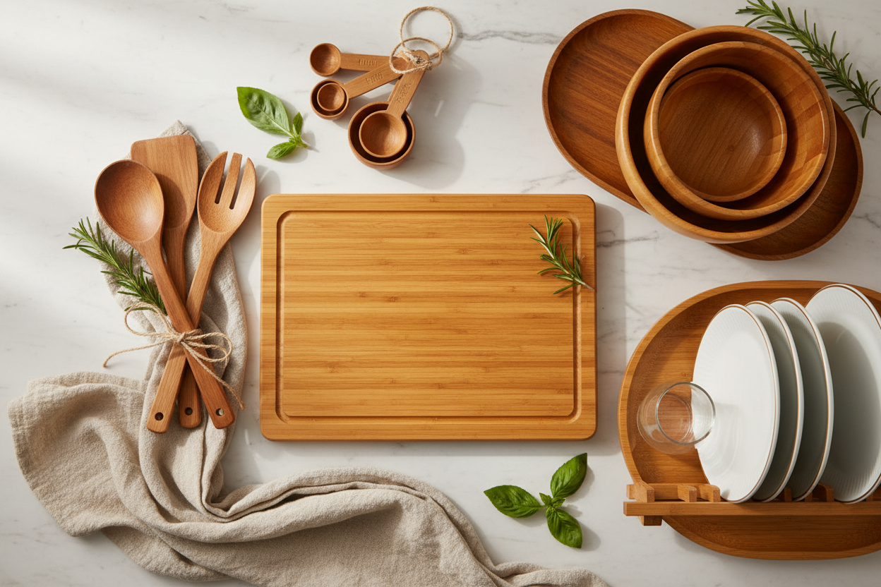 Everyday Bamboo Kitchen Essentials