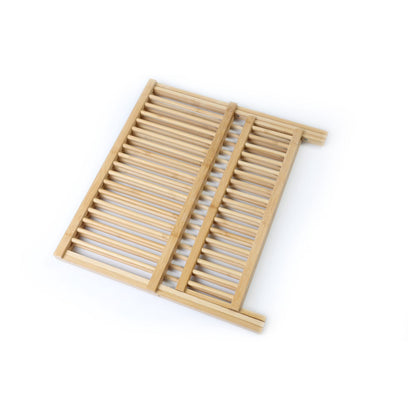 Better Homes & Gardens Natural Bamboo Dish Rack, 17.72" x 12.28"