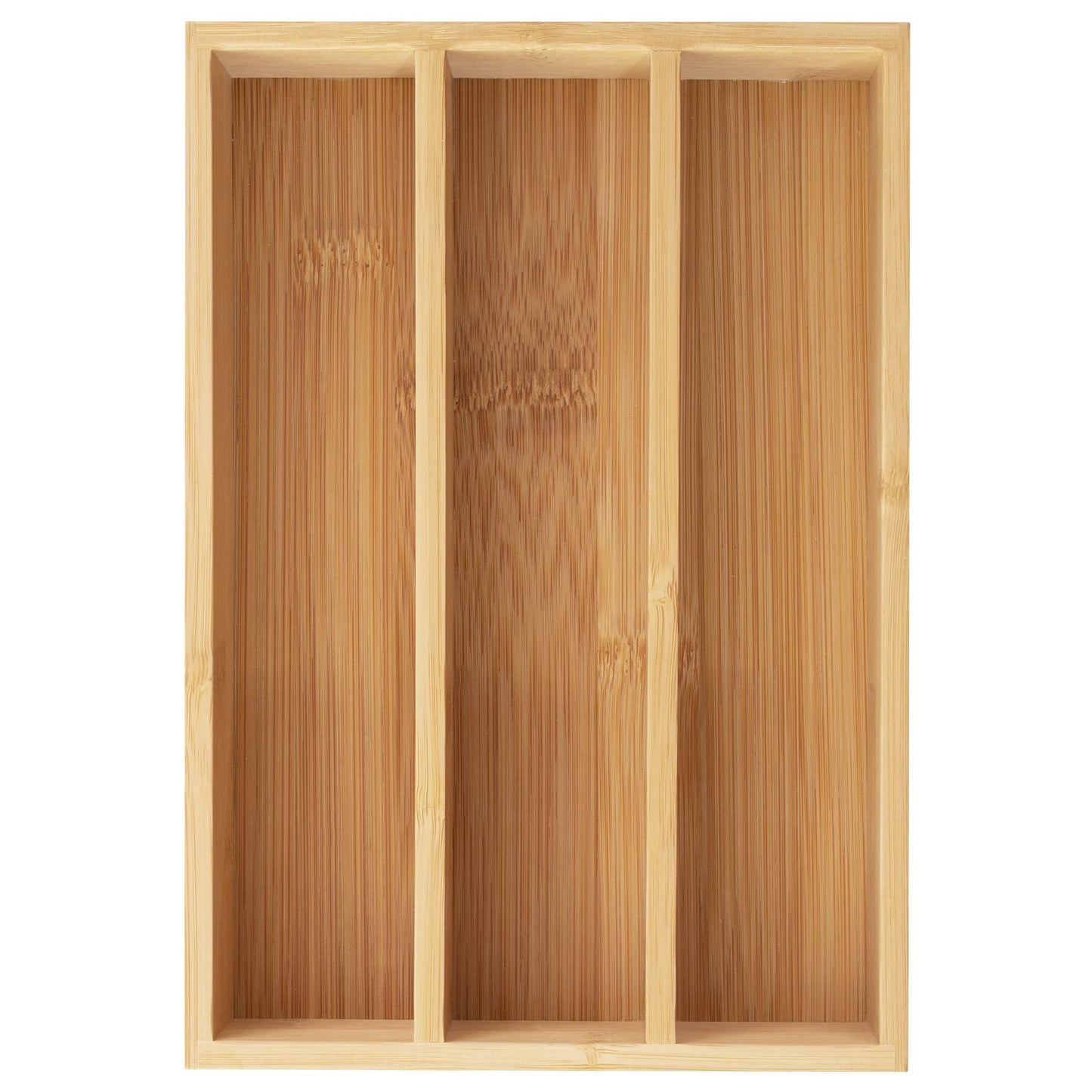 Totally Bamboo 12-Piece Bamboo Flatware Set with Portable Storage Case